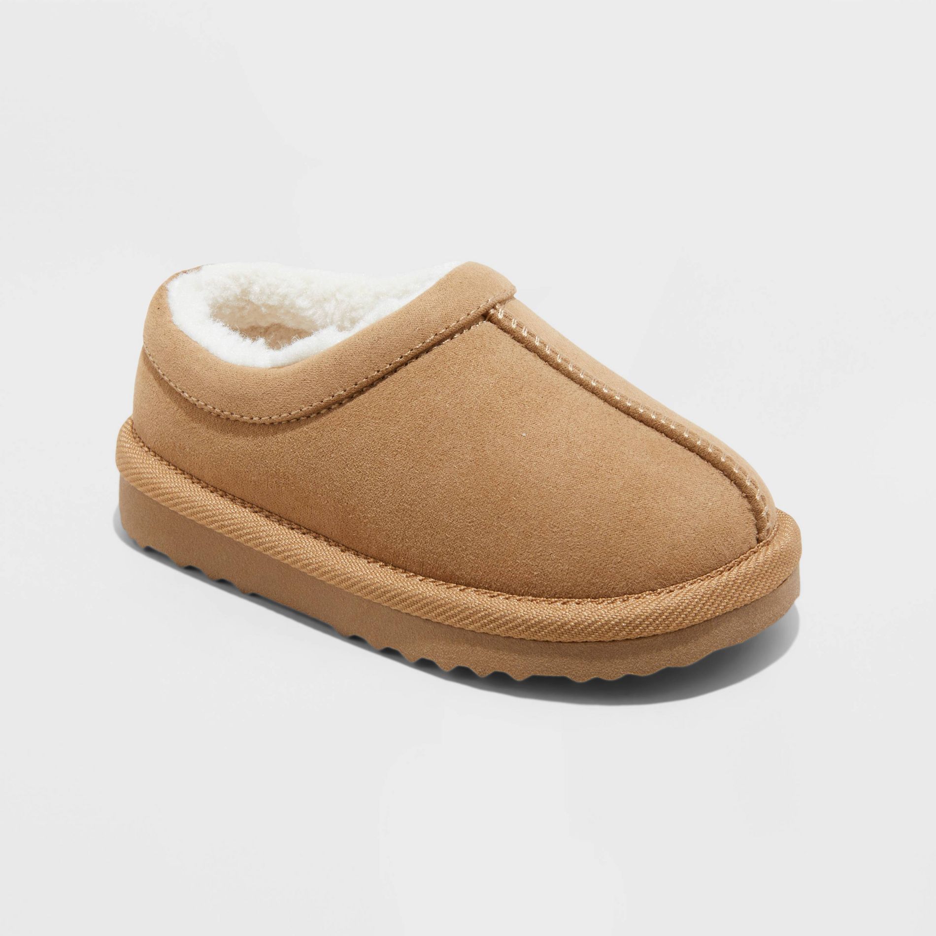 Toddler Jude Clog Slippers - Cat & Jack™ Chestnut Brown 7T