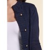VENUS Womens Tab Button Detail Duster - 3 of 4
