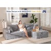 MAXYOYO 104" Modular Sectional Sofa Couch, with L-Shape Chaise, Modern Boneless Couch for Living Room, No Assembly Required - 4 of 4