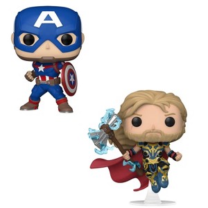 Funko Pop! 2 Pack Marvel - Captain America #1419 & Thor #1040 - 1 of 3