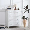 White Storage Cabinet, 5 Drawer Organizer - 2 of 4
