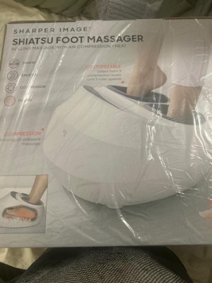 Sharper Image Shiatsu Foot Massager with Compression and Heat