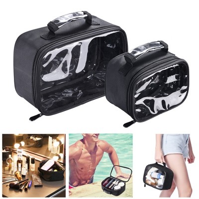 Byootique 3 Pieces Makeup Travel Toiletry Bag Kit Portable Lightweight
