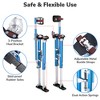 Yescom 36"-50" Drywall Stilts Adjustable Aluminum Painting Tool Sheetrock Lift with Leg Pads Protection for Taping Cleaning Costume Blue YES0484 - 4 of 4