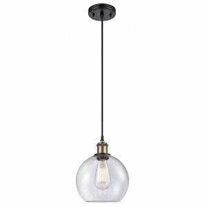 Athens - 1 Light Mini Pendant In Industrial Style-10 Inches Tall and 8 Inches Wide - 1 of 1