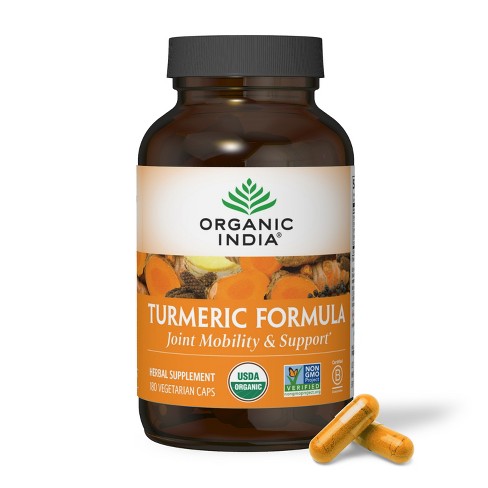 ORGANIC INDIA Turmeric Curcumin Herbal Supplement - image 1 of 4