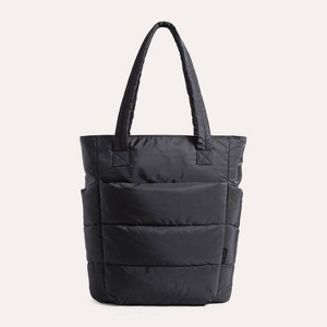 Bagsmart Bubble 21L Puffy Tote Bag - Black : Target