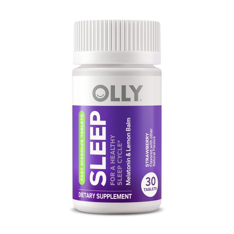 OLLY Sleep Fast Dissolve Vegan Tablets - 30ct, 1 of 11