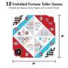 Big Dot of Happiness Let's Go Racing - Racecar - Race Car Birthday Party or Baby Shower Cootie Catcher Game - Jokes and Dares Fortune Tellers - Set of - 4 of 4