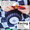 Baby Jack The Learning Lovey Car Racing Checkered Flag Speedway Sports Tag Toy Soother 10" x 10" - 3 of 4