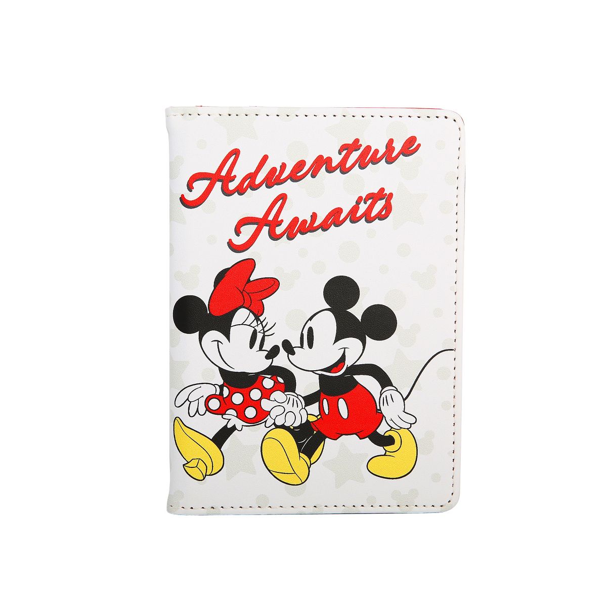 Disney Mickey & Minnie Passport Holder - Cute Travel Wallet for Disney Fans, Officially Licensed