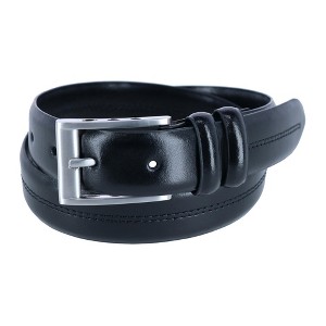 CTM Boy's Center Stitch Dress Belt - 1 of 4