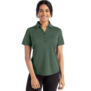 Cutter & Buck Forge Eco Stretch Recycled Womens Short Sleeve Polo - 1 of 2