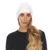 Minus33 Merino Wool Midweight - Everyday Rib Knit Beanie 100% Merino Wool Natural Cream - 3 of 4
