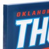 NBA Oklahoma City Thunder Tradition Canvas Wall Sign - 4 of 4