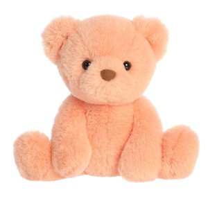 Aurora Small Gelato Bear Snuggly Stuffed Animal Mango 9" - 1 of 4