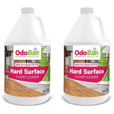 OdoBan Ready-to-Use Hard Surface Floor Cleaner, Streak Free and Neutral PH Formula, 1 Gallon