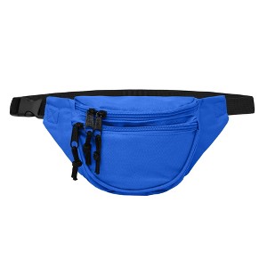 Dalix Fanny Pack w/ 3 Pockets Traveling Concealment Pouch Airport Money Bag - 1 of 4