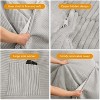 MAXYOYO Giant Bean Bag Bed - Corduroy Convertible Chair to Floor Mattress for Adults, Grey - 4 of 4