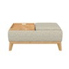 NicBex Storage Bench Ottoman with Storage Reversible Tray Ottoman for Bedroom, Living Room, Entryway - 4 of 4