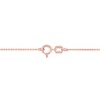 EVERLY JEWELRY | 10K Rose Gold 4/5 CT TGW Amethyst and Diamond Accent Bow Necklace - 17 inch - 2 of 4