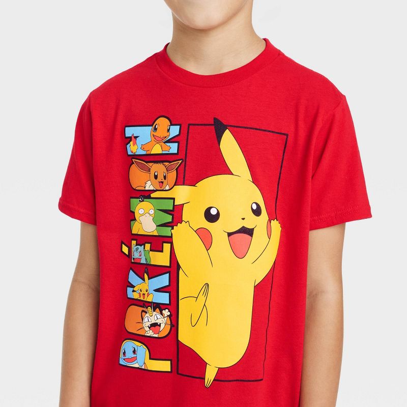 Boys&#39; Pok&#233;mon Graphic T-Shirt - Red, 2 of 6