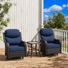 UPTION  2-person Outdoor Rattan Seating Group With Cushions - 4 of 4