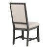 Whisen Retro Style Dining Upholstered Chair for Dining Room and Living Room(Set of 4) - 3 of 4