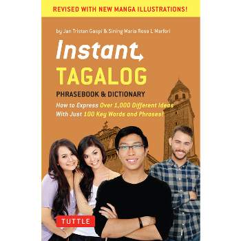 Instant Tagalog - (Instant Phrasebook) by  Jan Tristan Gaspi & Sining Maria Rosa L Marfori (Paperback)
