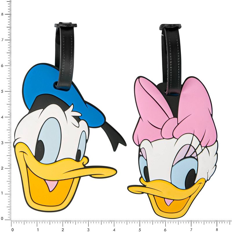 Disney Daisy and Donald Rubber Luggage Tag Set, 5 of 6