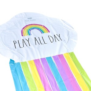 CocoNut Outdoor Rae Dunn PLAY ALL DAY 16-foot Rainbow Slide & Ride Splash Pad / Slide - 1 of 4