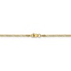 Black Bow Jewelry 14k Yellow Gold 1.8mm Flat Figaro Chain Bracelet or Anklet, 9 Inch - image 3 of 4