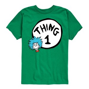 Boys' - Dr. Seuss - Thing One Short Sleeve Graphic T-Shirt - 1 of 4
