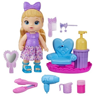 Baby Alive Sudsy Styling Baby Doll - Blonde Hair