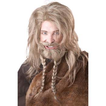California Costumes Raider Costume Wig and Beard (Dirty Blonde)