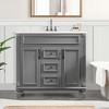 NicBex 35.9" Bathroom Vanity with Sink, Bathroom Storage Cabinet, 2 Spacious Drawers and 2 Cabinet Doors with Shelf for Bathroom - 4 of 4