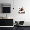Stupell Industries Woodland Creatures Antique Bathtub Framed Giclee Art - 2 of 4
