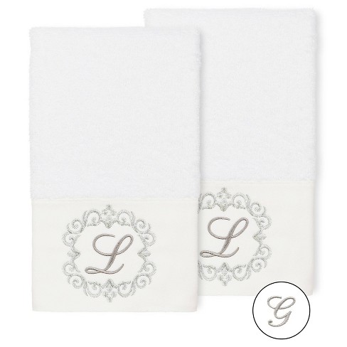 Monogrammed guest hand towels hotsell