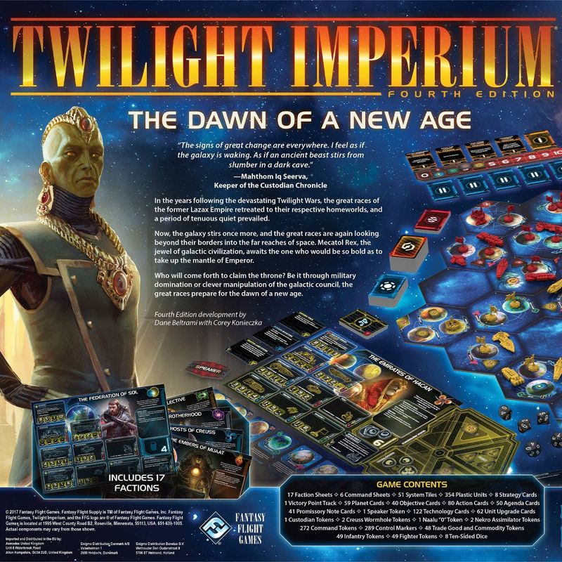 Fantasy Flight Games Twilight Imperium: 4th Edition Board Game, 3 of 8