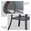 POCASSY 75" Wide Outdoor Patio Sofa with Cushions and Side Table - 4 of 4
