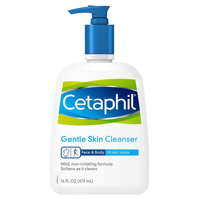 Cetaphil Hydrating Skin Cleanser for All Skin Types, Fragrance Free - 16oz, 1 of 6