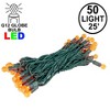 Novelty Lights G12 LED Christmas String Lights 50 Globe Mini Bulbs (Green Wire, 25 Feet) - 3 of 4