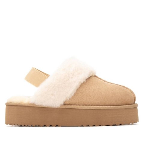Женские сабо XTI Women's Suede Casual Slingback Clogs 144440 Beige 8
