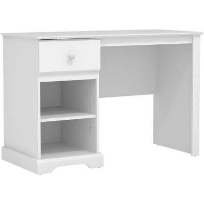 Baylor Wood Study Desk with 1 Drawer and 2 Shelf Storage - Hillsdale Furniture