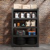 Clihome 47"W Heavy Duty Shelving Unit 5-Tier, 2500 lb Capacity Industrial Storage Rack,Adjustable Shelving Units Storage Shelf - 2 of 4