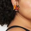 Thanksgiving Turkey Stud Earrings - Brown/Orange - 2 of 3