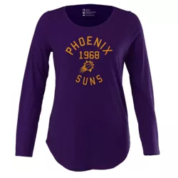 NBA Phoenix Suns Women's Long Sleeve Scoop Neck T-Shirt