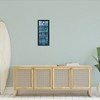 Stupell Industries Blue Planked Beach Rules Sign, 10" x 24" - 2 of 4
