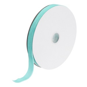 Unique Bargains Soft Single Face Spool Silky Velvet Ribbon for Bouquets DIY Crafts - 1 of 3