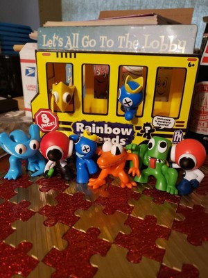 Rainbow Friends Neon Mini Figure Set - 4pk : Target